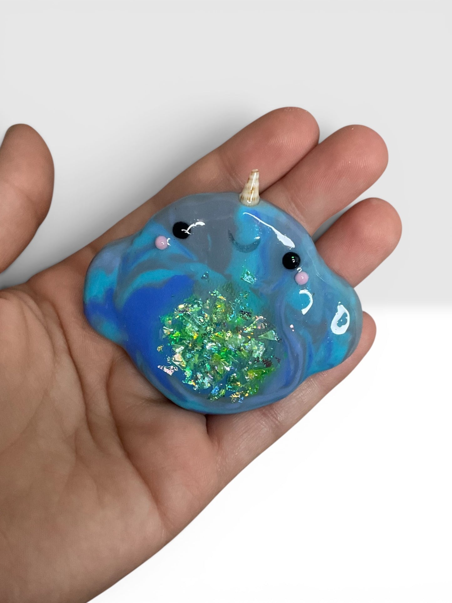 Marlo the Narwhal - Worry Stone â¨